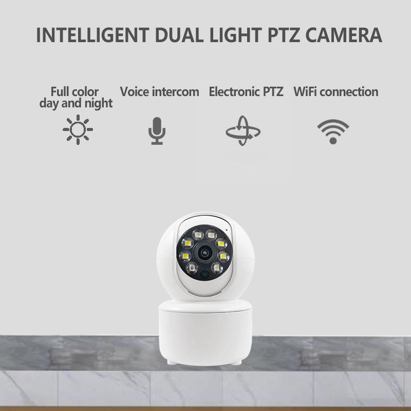 HiOO C1 3MP түнгі көру түсті WIFI үй камерасы
