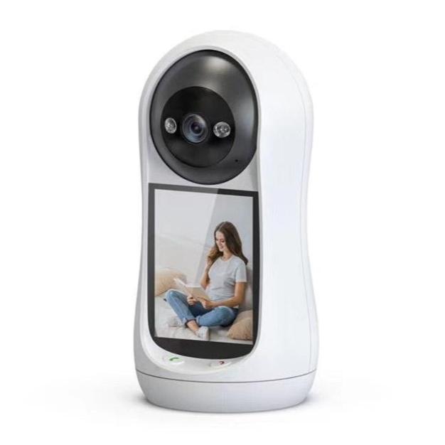 HiOO V1 Two-way Video WIFI Camera 3MP,IPS 2.8-inch 240*320