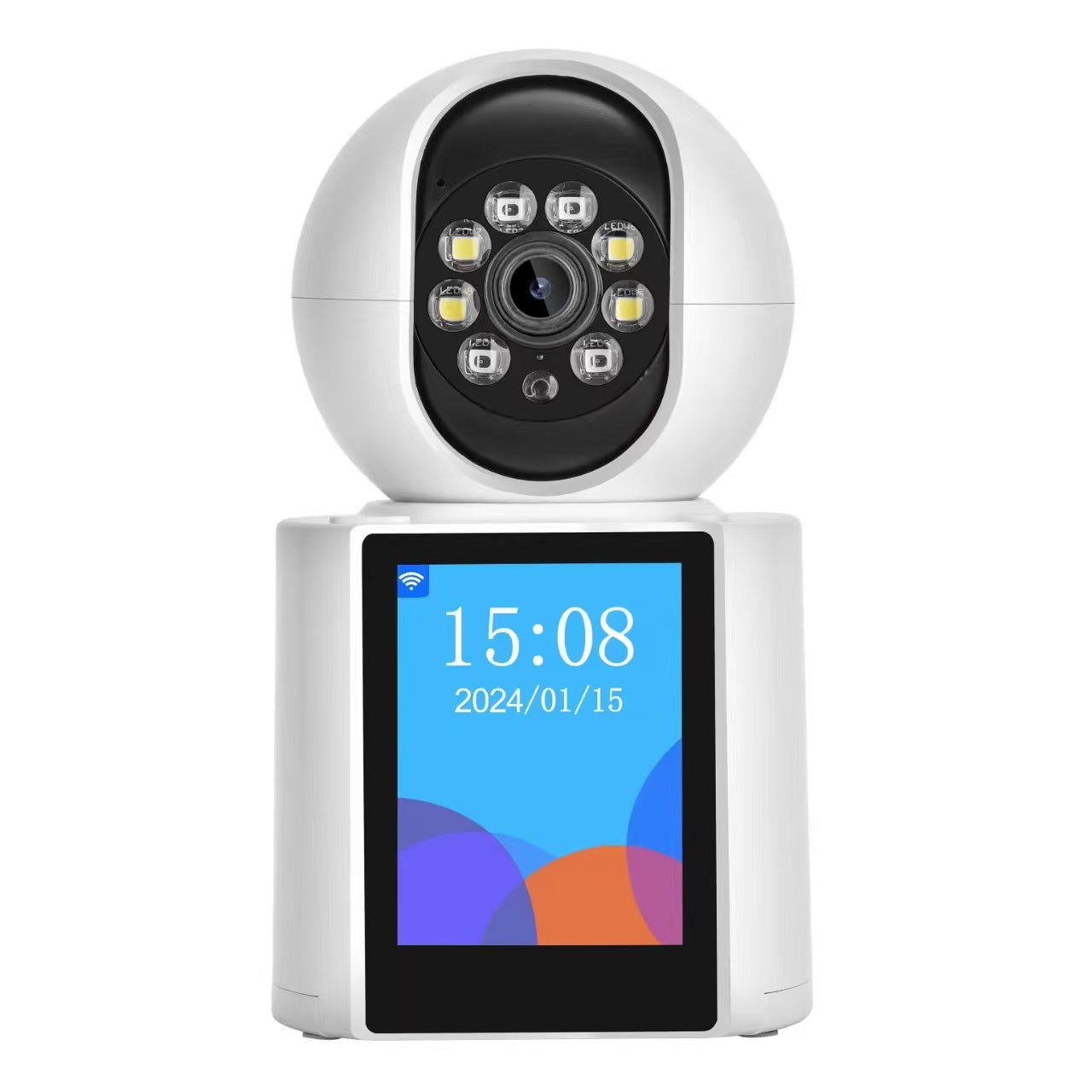 HiOO V2 Two-way Video WIFI Camera 2MP,2.8-Inch IPS display